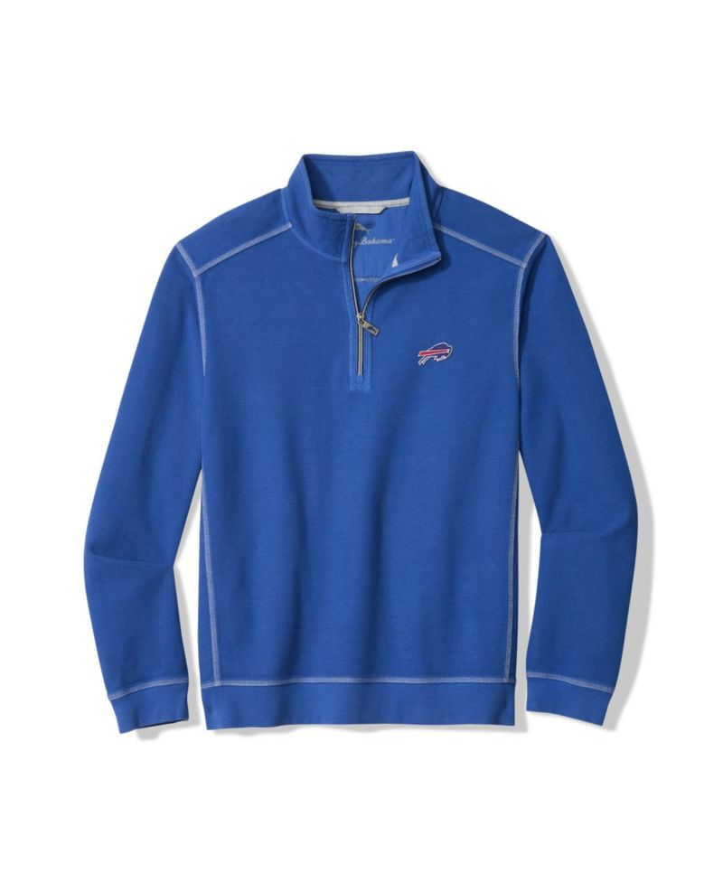 Men's Royal Buffalo Bills Sport Tobago Half-Zip Pullover