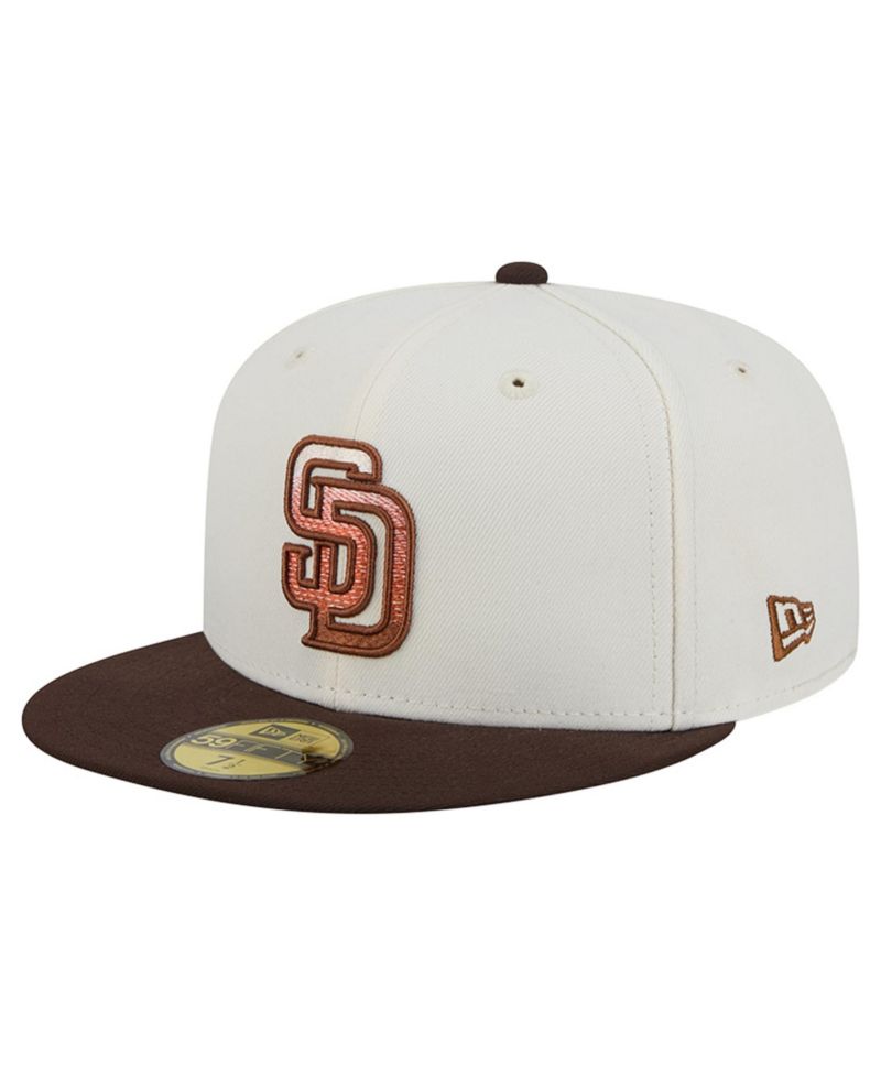 Men's Natural/Brown San Diego Padres Pumpkin Spice 59FIFTY Fitted Hat