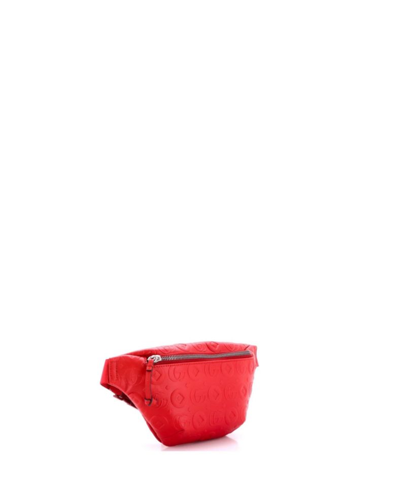 Kids' Embossed-Leather Belt Bag
