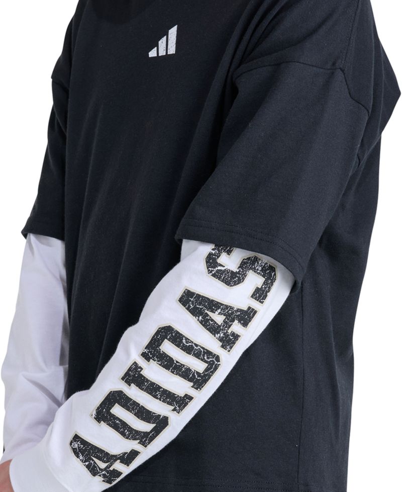 Boys' 8-20 Long-Sleeve Loose Fit Layered T-Shirt