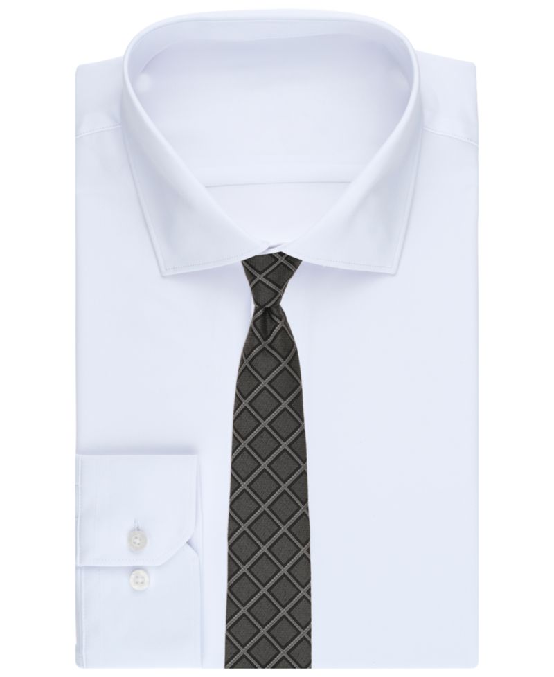 Men's Oakmont Grid Slim Tie