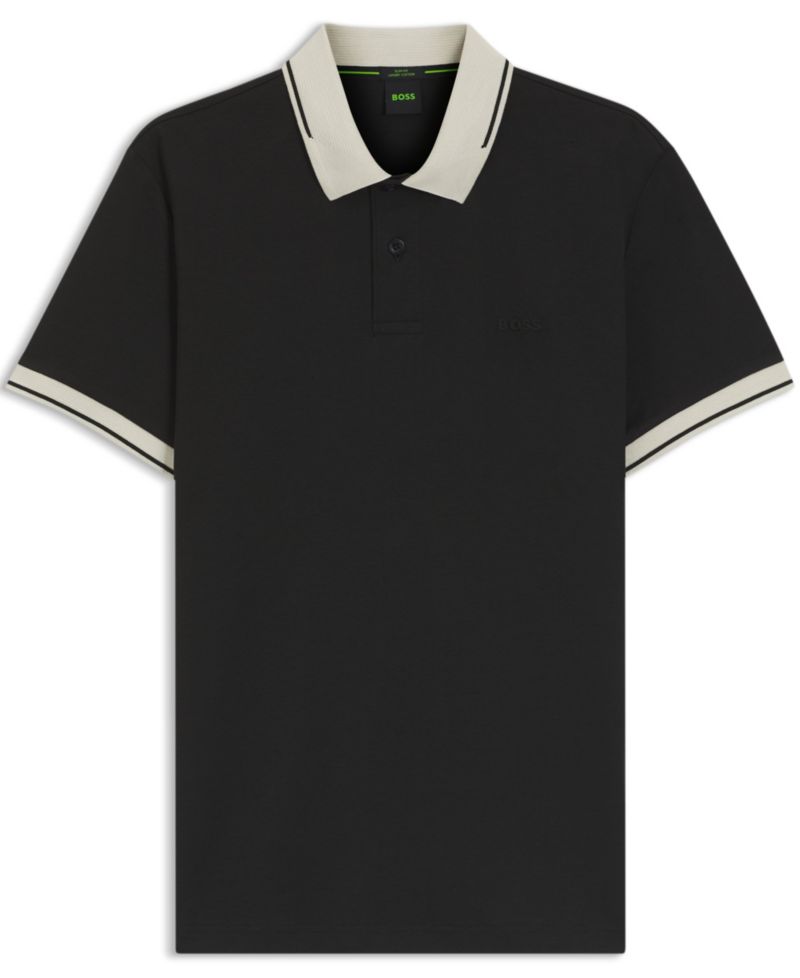 Men's Slim-Fit Cotton Polo Shirt