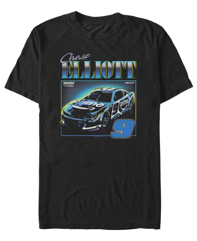 Men's Chase Elliott Nascar Race Car Graphic T-Shirt
