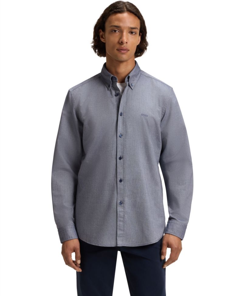 Men's Button-Down Regular-Fit Oxford Shirt
