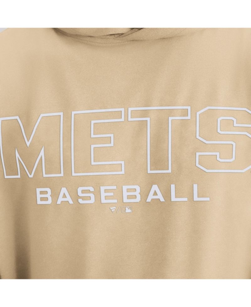 Men's New York Mets Clutch Long-Sleeve Hooded T-Shirt