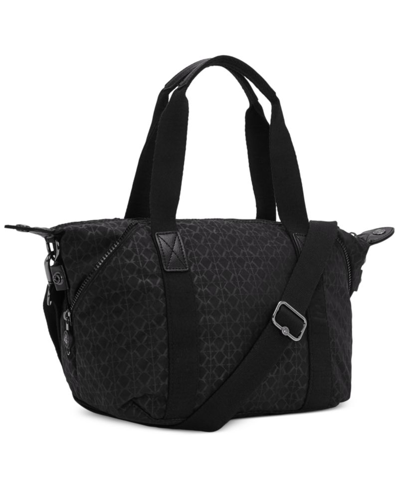 Art Mini Zippered Shoulder Bag