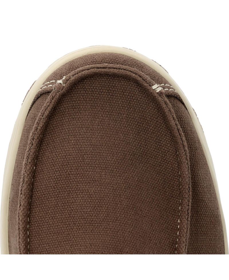 Men's Dry-Strike SRX Outdoor Round-Toe Canvas Boat Shoes