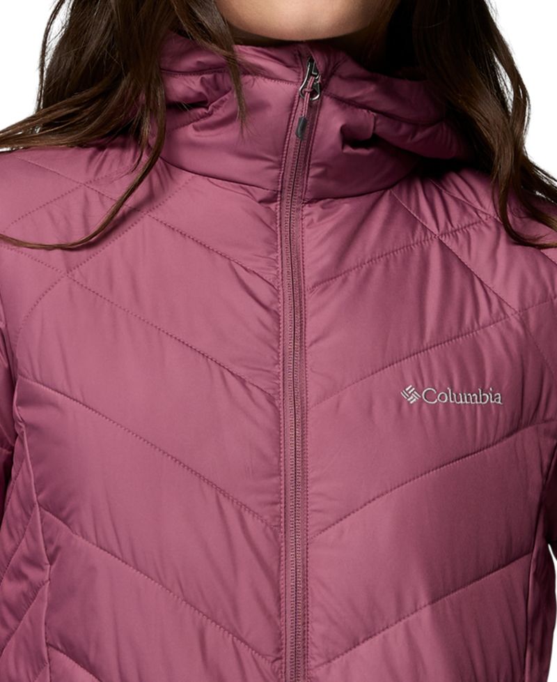 Women's Heavenly Long Hooded Insulated Water-Resistant Jacket