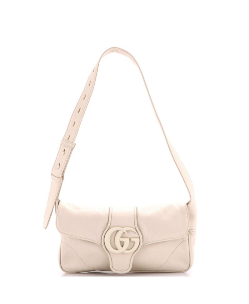 Small Monochrome Aphrodite Shoulder Bag Leather