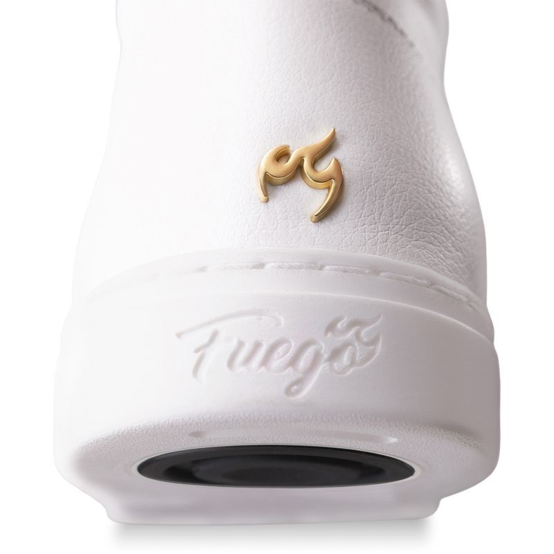 Men's White High-top Sneaker