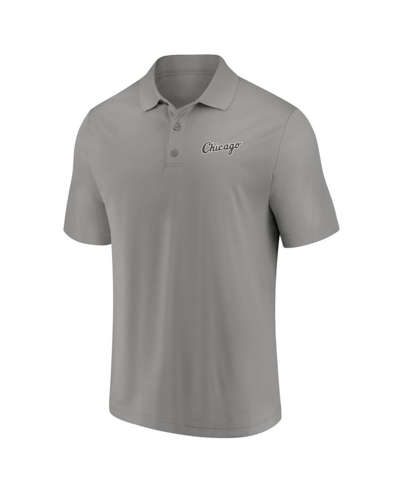 Men's Gray Chicago White Sox Component Polo Shirt