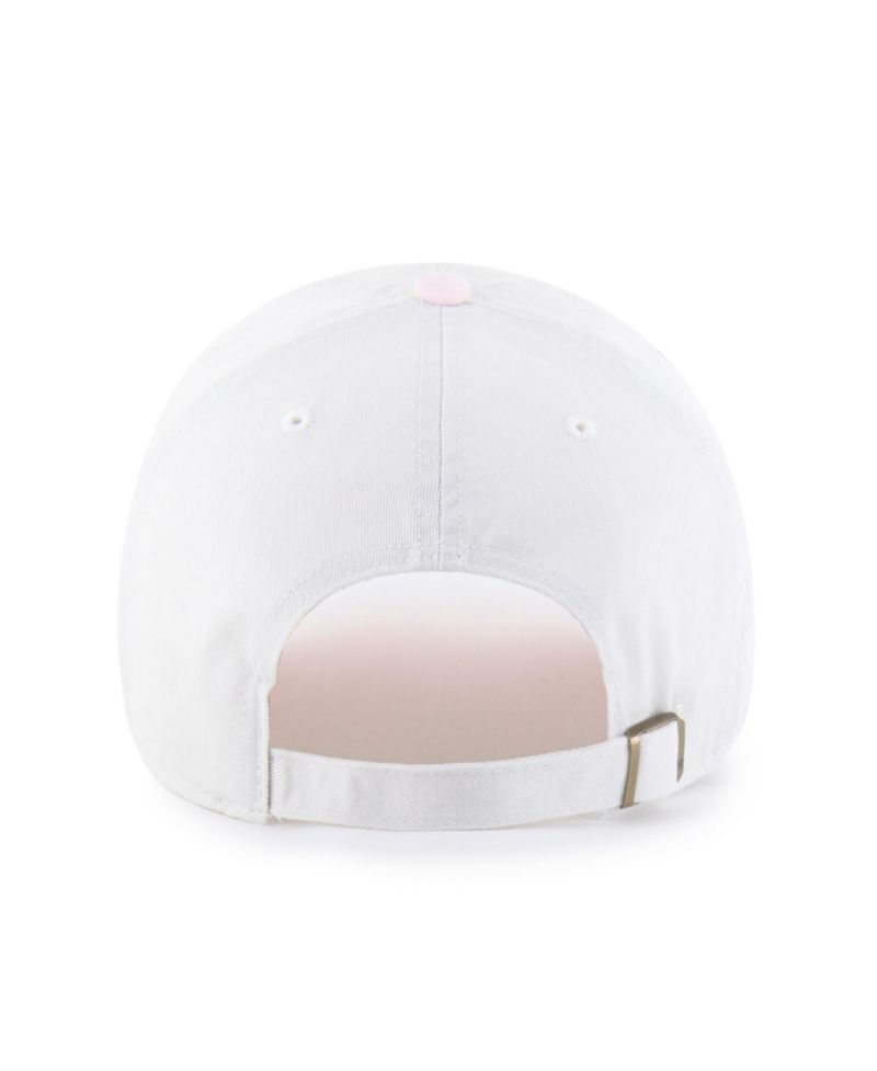 Women's White/Pink San Francisco Giants Gelato Two-Tone Clean Up Adjustable Hat