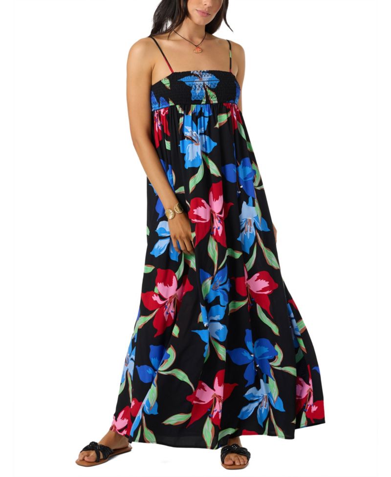 Women's Nickie Square Neck Floral Dress