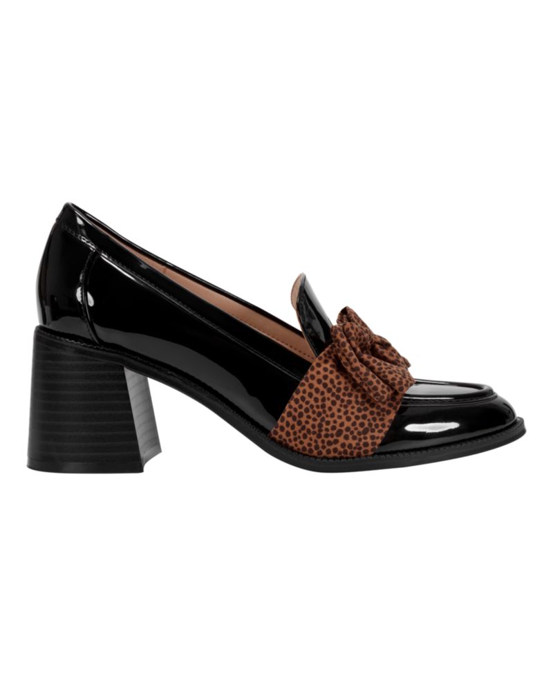 Women's Korrar Bow Block Heel Loafers