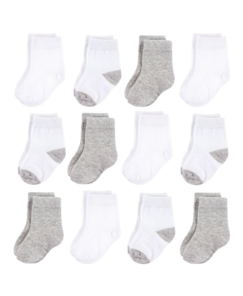 Plush Cotton-Blend Terry Crew Socks for, Design