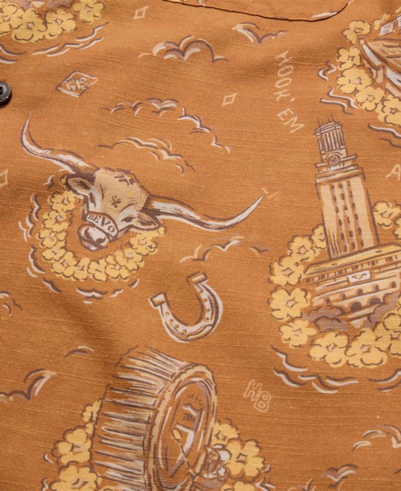 Men's Texas Orange Texas Longhorns Monoloha Button-Up Shirt