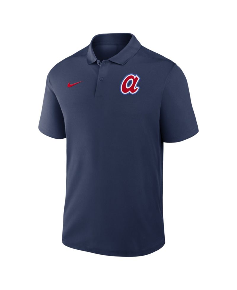 Men's Navy Atlanta Braves Alternate Victory Dri-FIT Polo Shirt