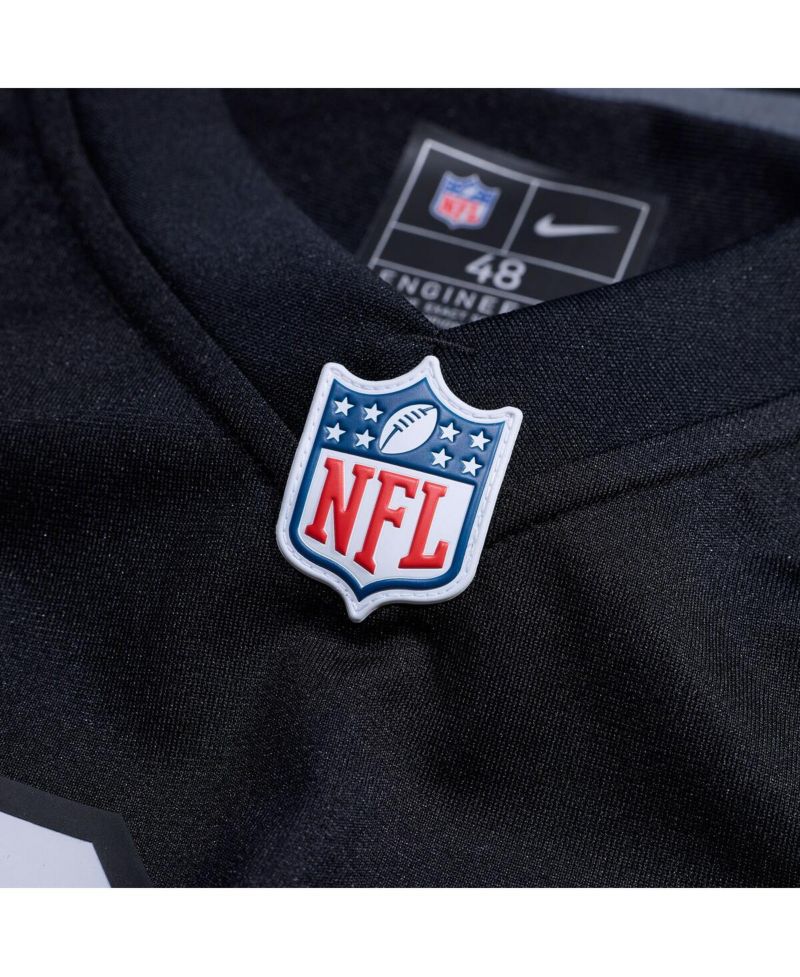 Men's Brock Bowers Black Las Vegas Raiders Player Game Jersey