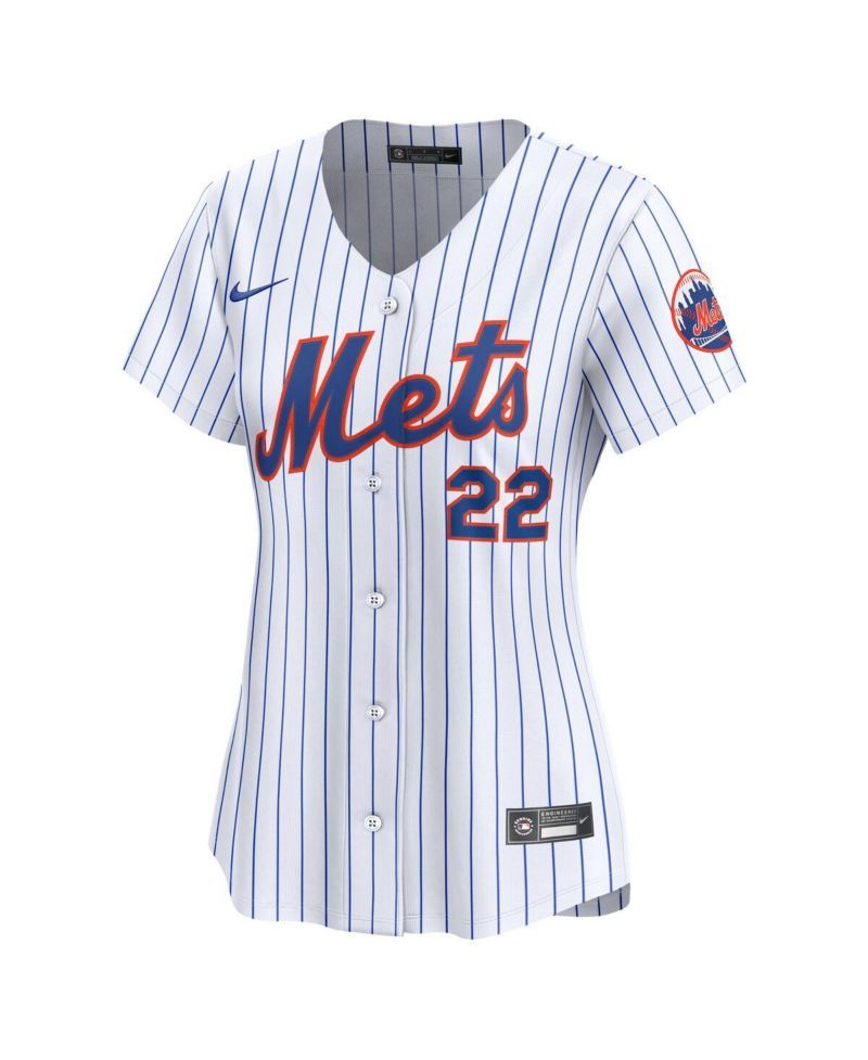 Women's Juan Soto White New York Mets Home Limited Player Jersey
