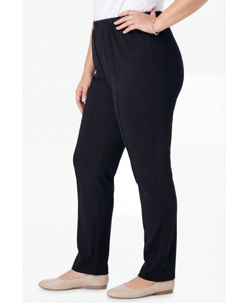 Women's Within Tall Knit Hassle-Free Pull-On Elastic-Waist Pants