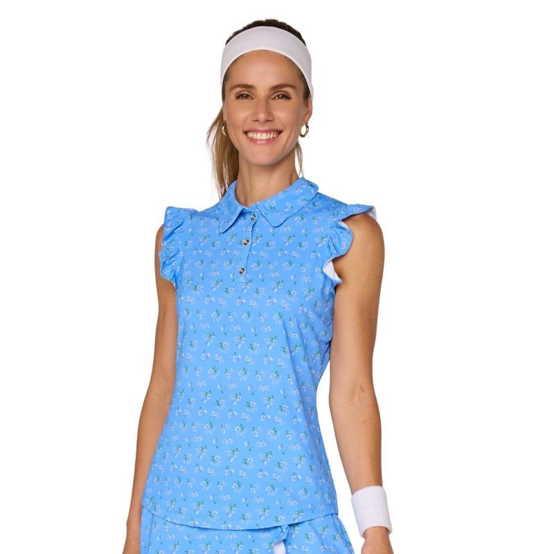 G Lifestyle Ruffle Sleeve Top