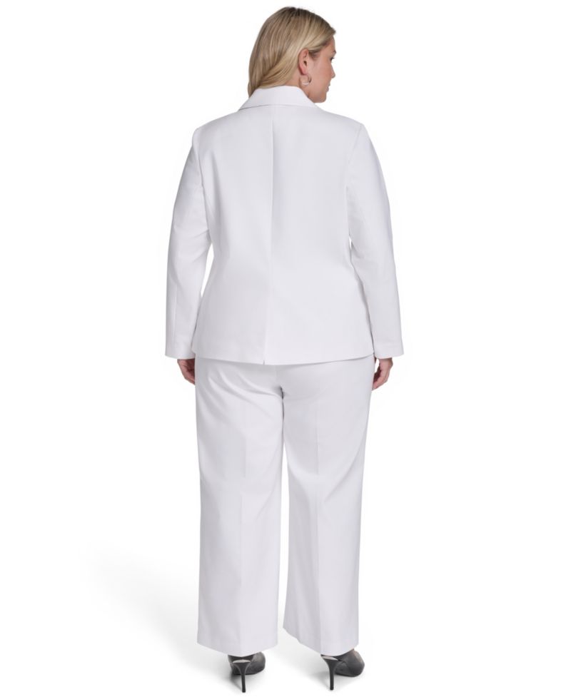 Plus Size Two-Button Blazer