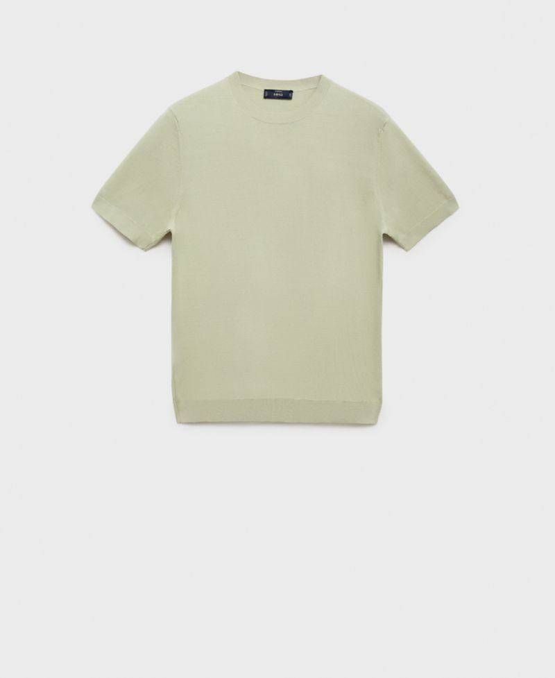 Men's Cotton Fine-Knit T-Shirt