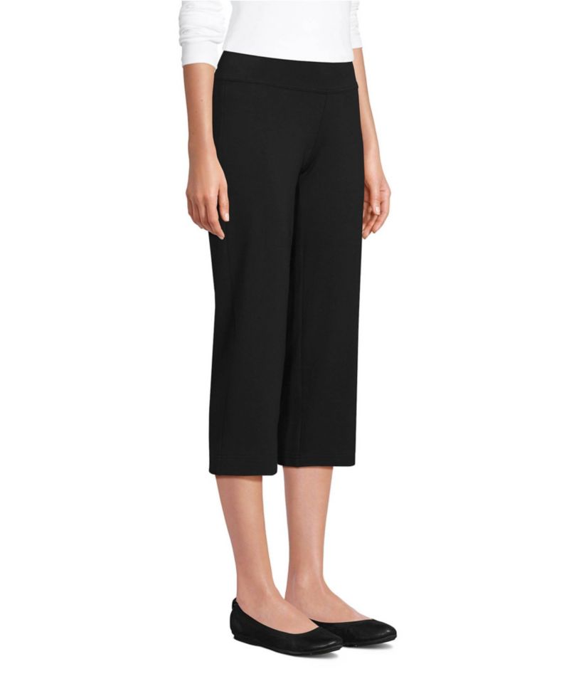 Women's Starfish Mid Rise Pull On Crop Pants