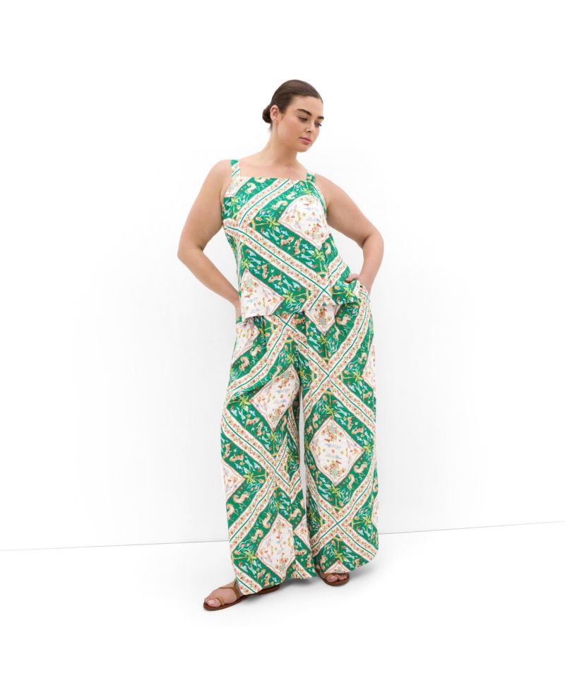 Women's Plus Size Jayla Prairie Print Pant