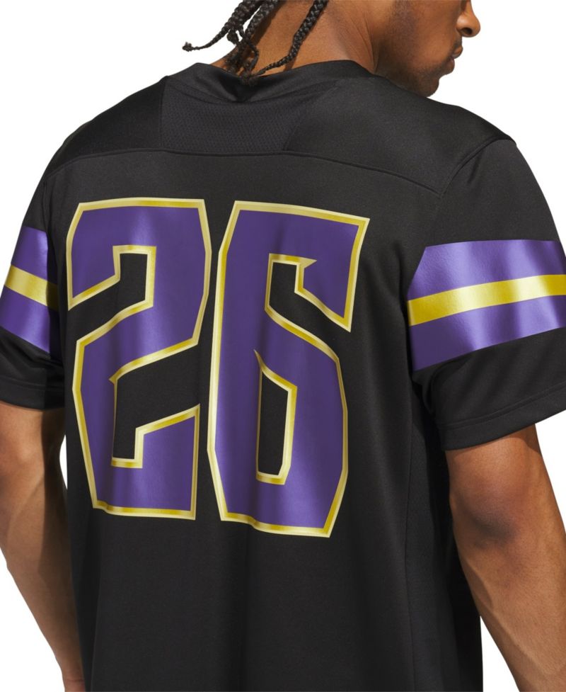 Men's #26 Black Washington Huskies Unleash the Dawgs Premier Strategy Jersey