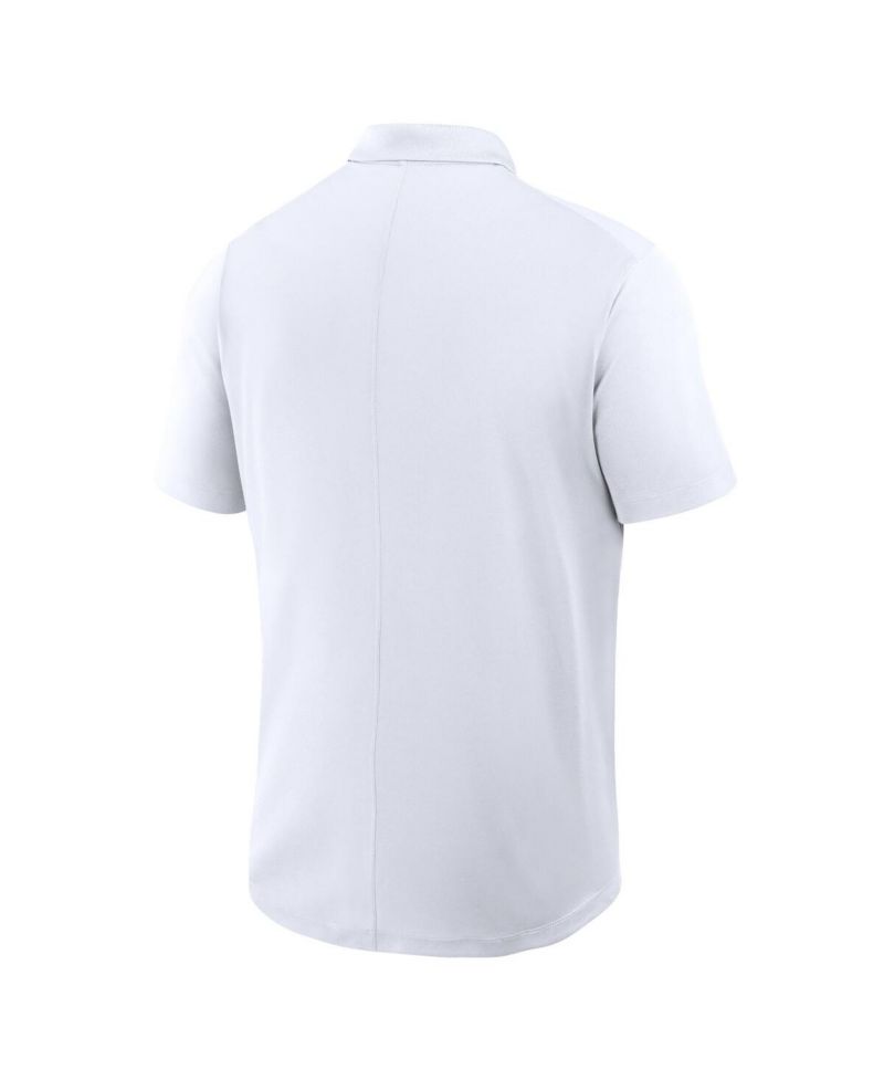 Men's White Miami Dolphins Rewind Victory Performance Polo Shirt