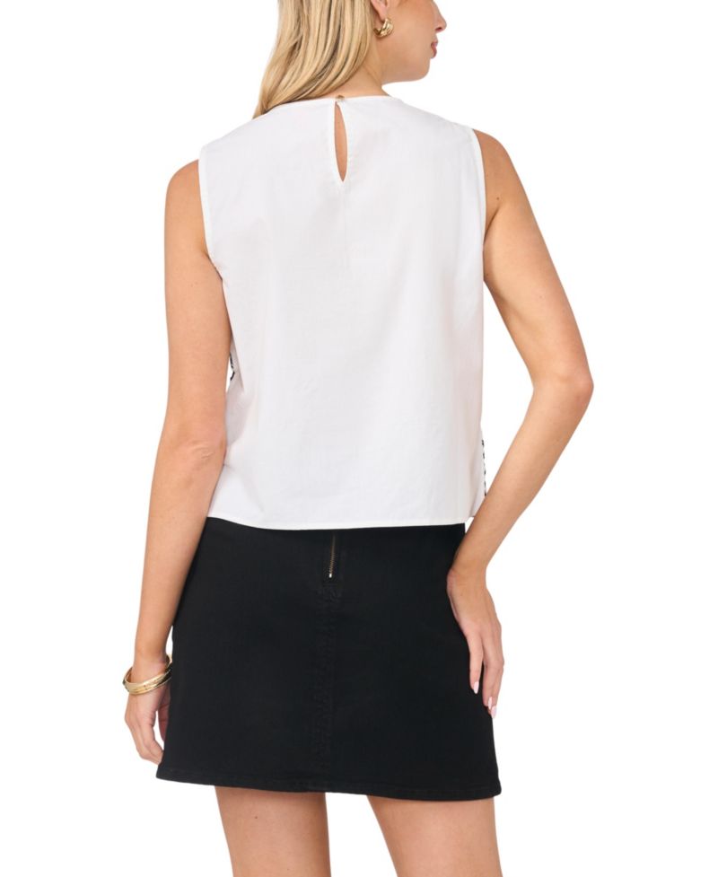 Women's Embroidery Shell Top