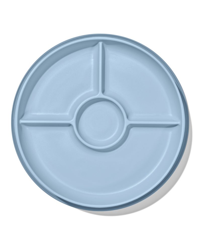 Tot Stick Stay Suction Divided Plate