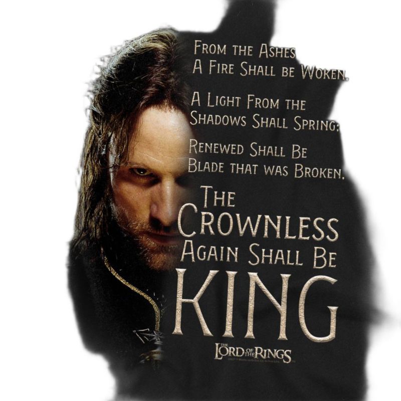 Men's Aragorn Crownless King T-Shirt