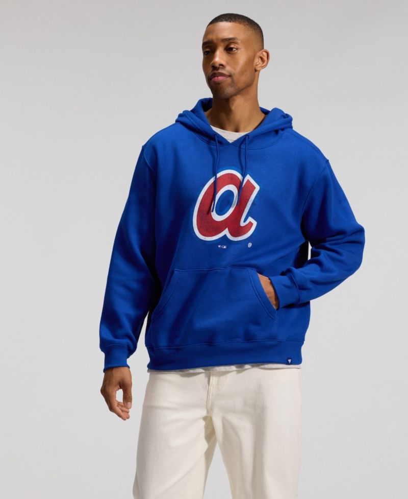 Men's Royal Atlanta Braves Heritage Hoodie