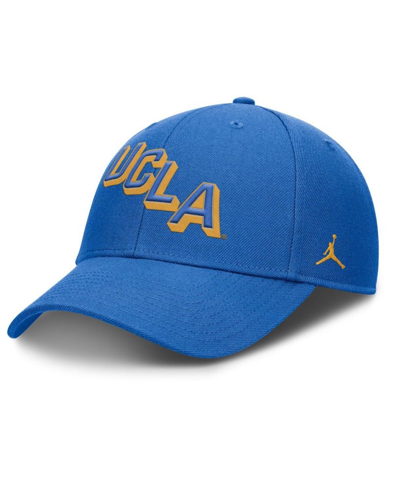 Men's Blue UCLA Bruins Slanted Primetime Rise Performance Adjustable Hat