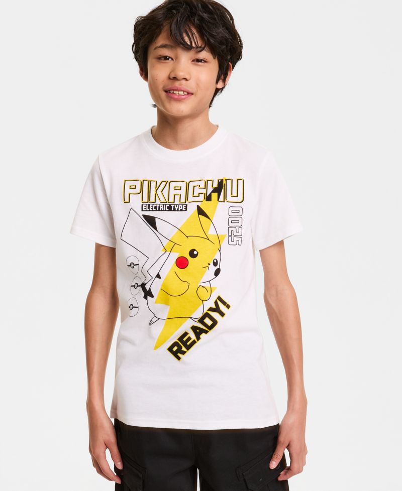 Boys' 5-20 Pikachu T-Shirt