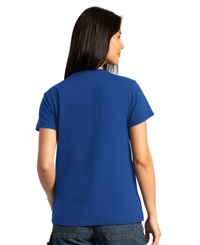 Women's Royal/Ash Buffalo Bills Short Sleeve & Long Sleeve T-Shirt Combo Pack