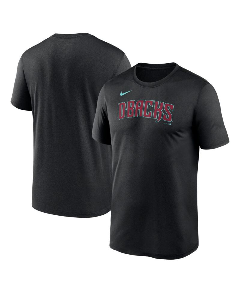Men's Black Arizona Diamondbacks Fuse Legend T-Shirt