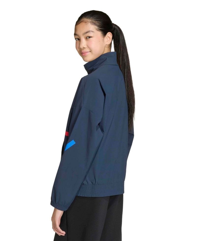 Boys' and Girls' Arsenal 2025/26 Club Anthem Full-Zip Hooded Jacket