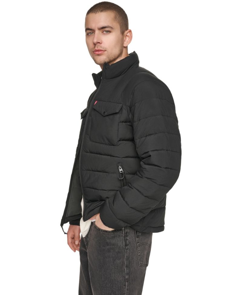 Men's Stretch Quilted Packable Jacket