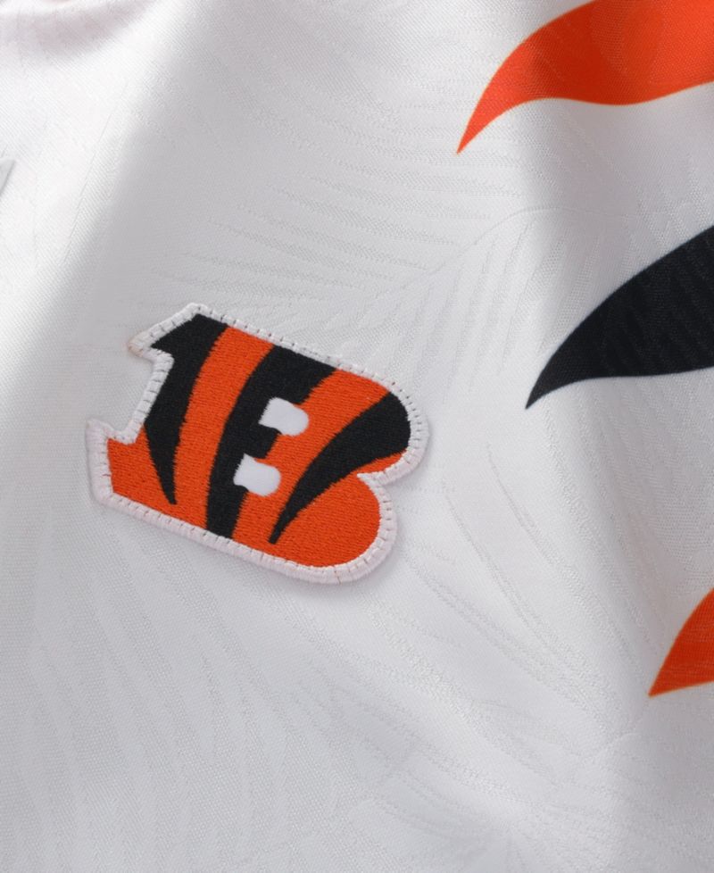 Big Boys and Girls White Cincinnati Bengals Football x Football V-Neck Fan Jersey