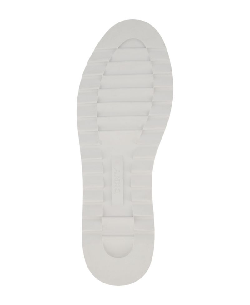 Men's Smooth Leather Sawtooth Sole Sneakers