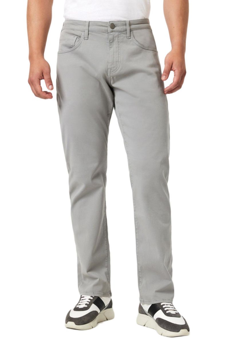 Men's Matt Relaxed Straight Leg In Stormy Casual Twill Pants