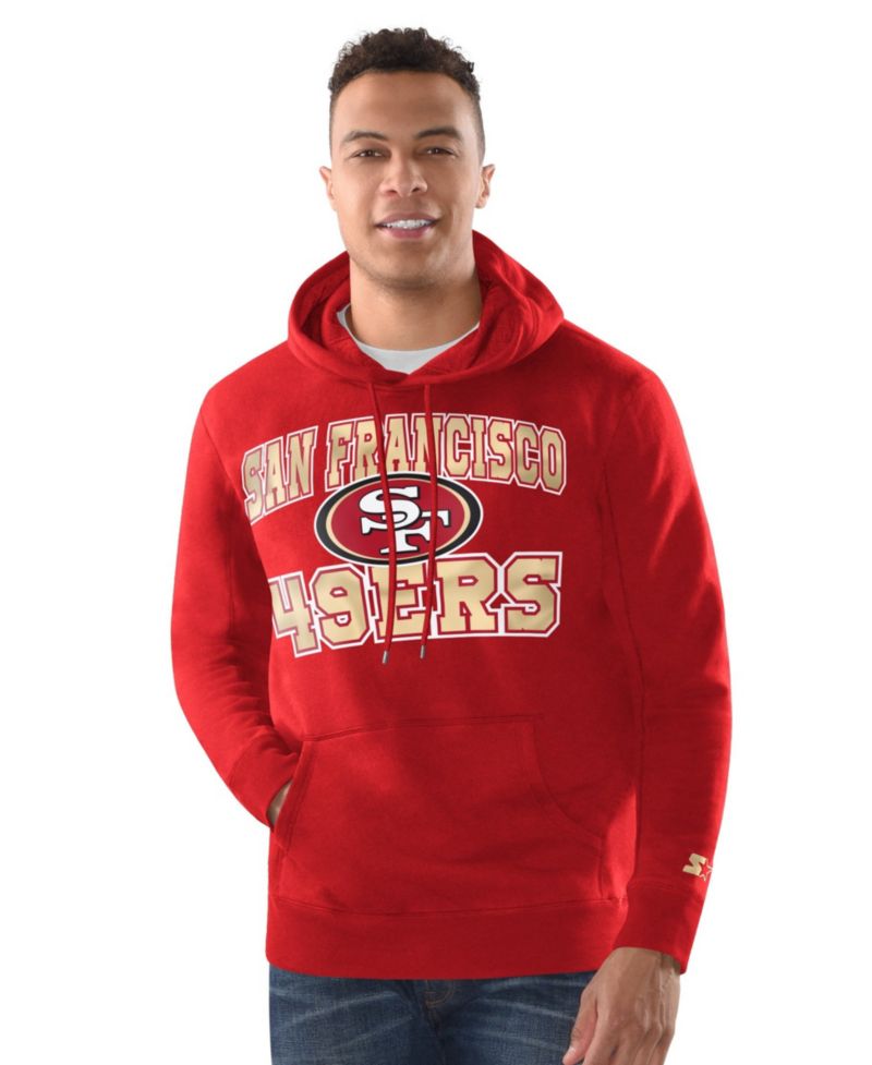 Men's San Francisco 49ers Graphic Hoodie and Cuffed Knit Hat, 2-Piece Set