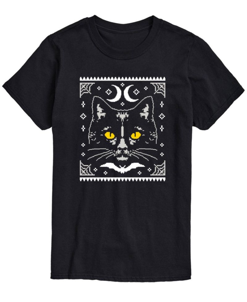 Men's Halloween Cat Classic Fit T-shirt