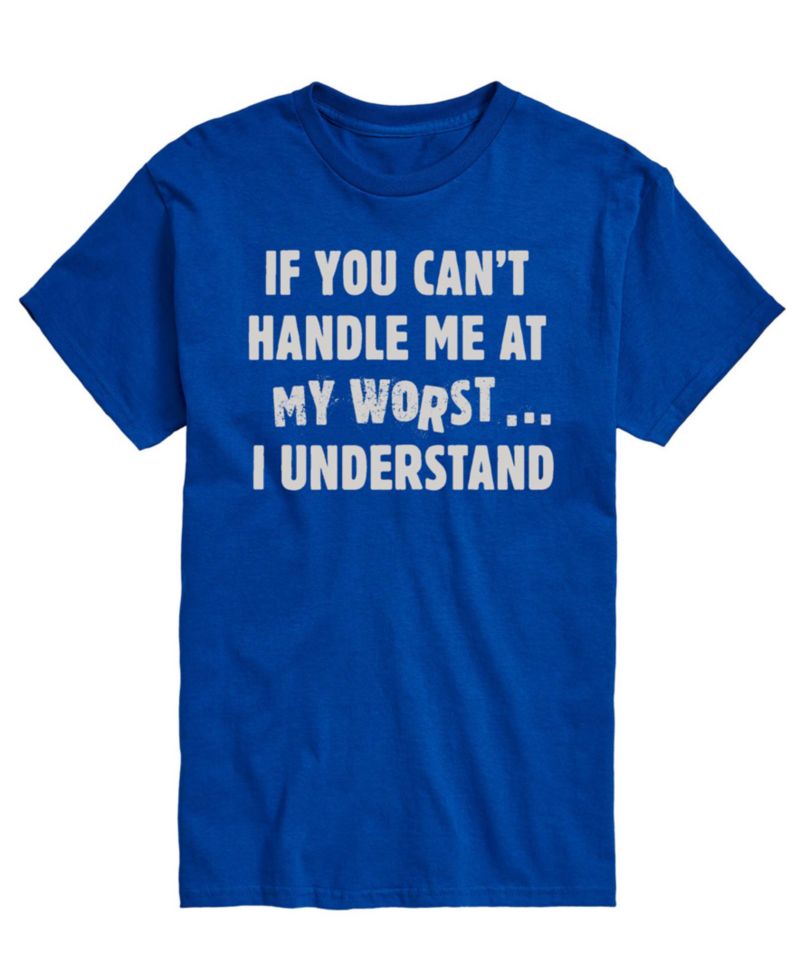 Men's Can't Handle Me At Worst Short-Sleeve Graphic T-Shirt