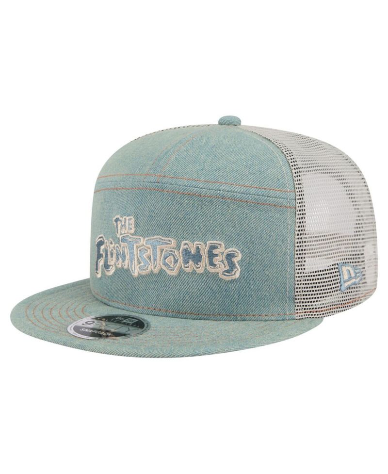 Men's Denim the Flintstones Denim 9FIFTY Snapback Hat