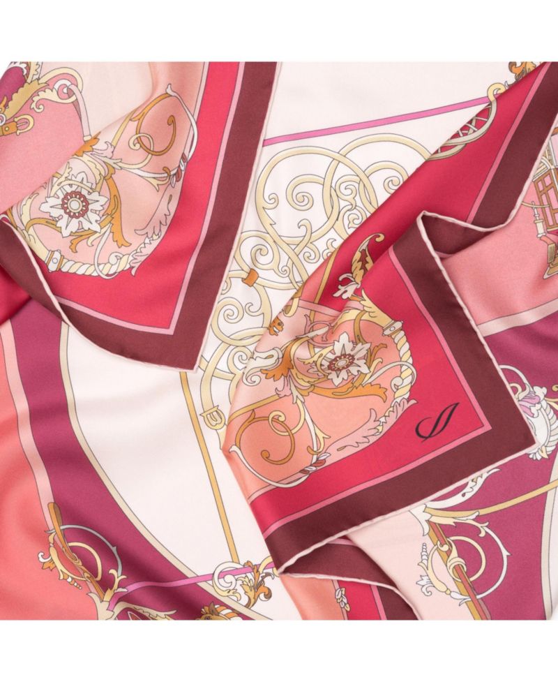 Women s Carozza Silk Foulard Scarf