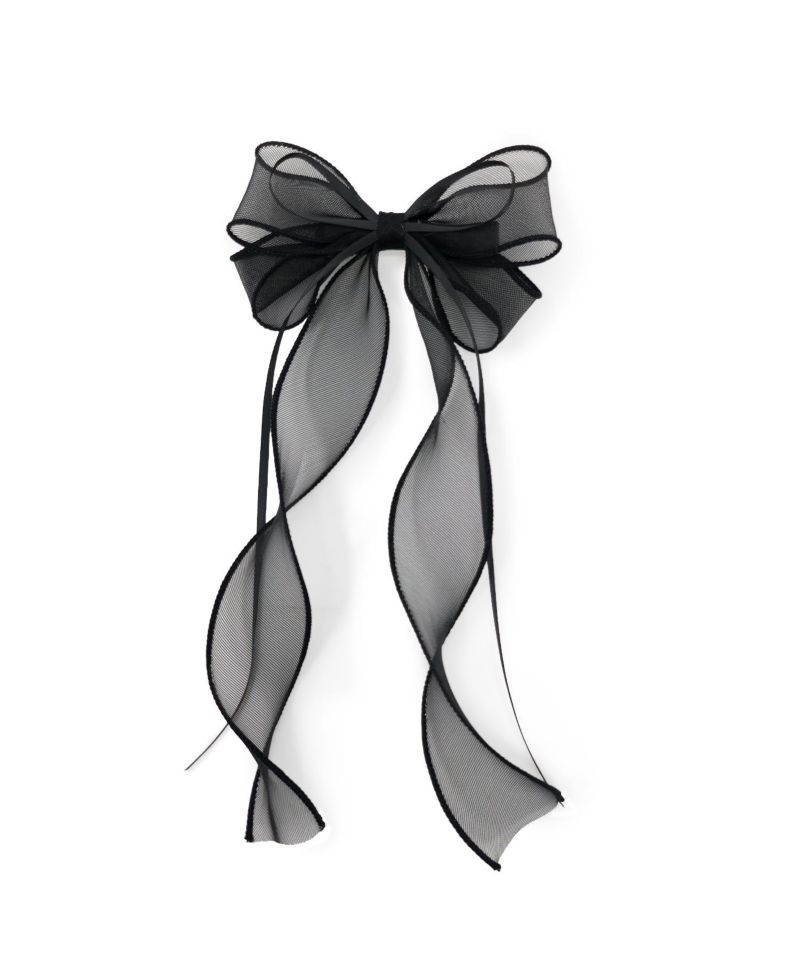 Girls Organza Double Ribbon Clip Gift Set with Tin Case
